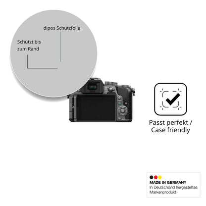 2x 9H Schutzfolie für Panasonic DMC-G7 Panzerfolie (6)