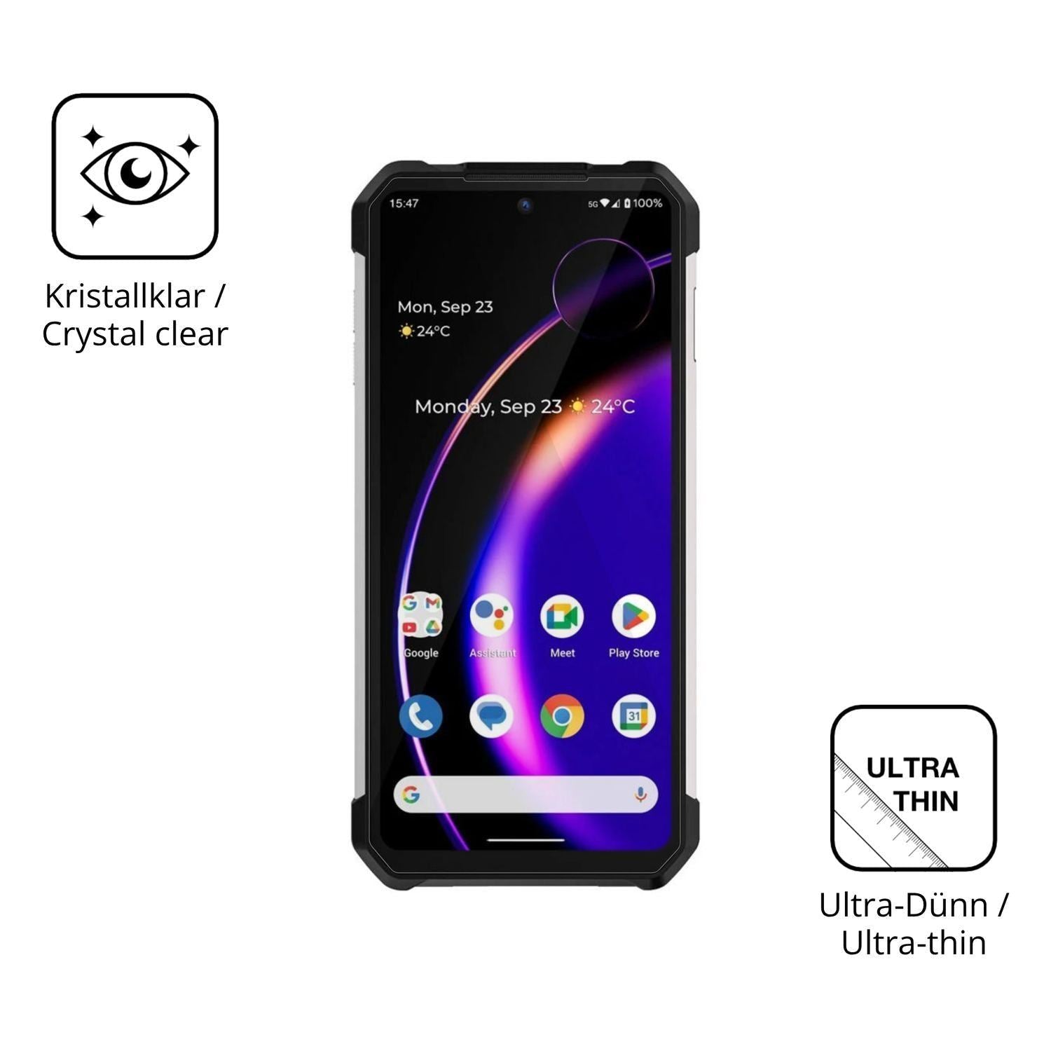 4x Schutzfolie klar für iHunt Tank 3 Pro Display-S (5)