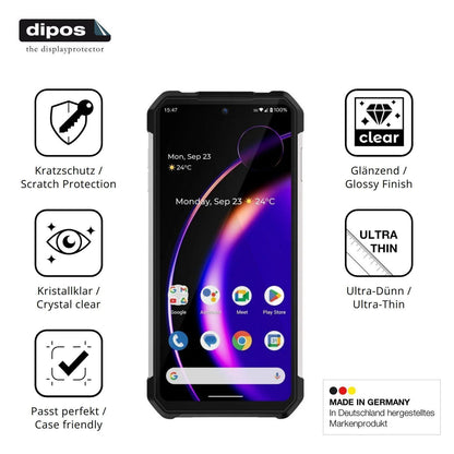 4x Schutzfolie klar für iHunt Tank 3 Pro Display-S (7)