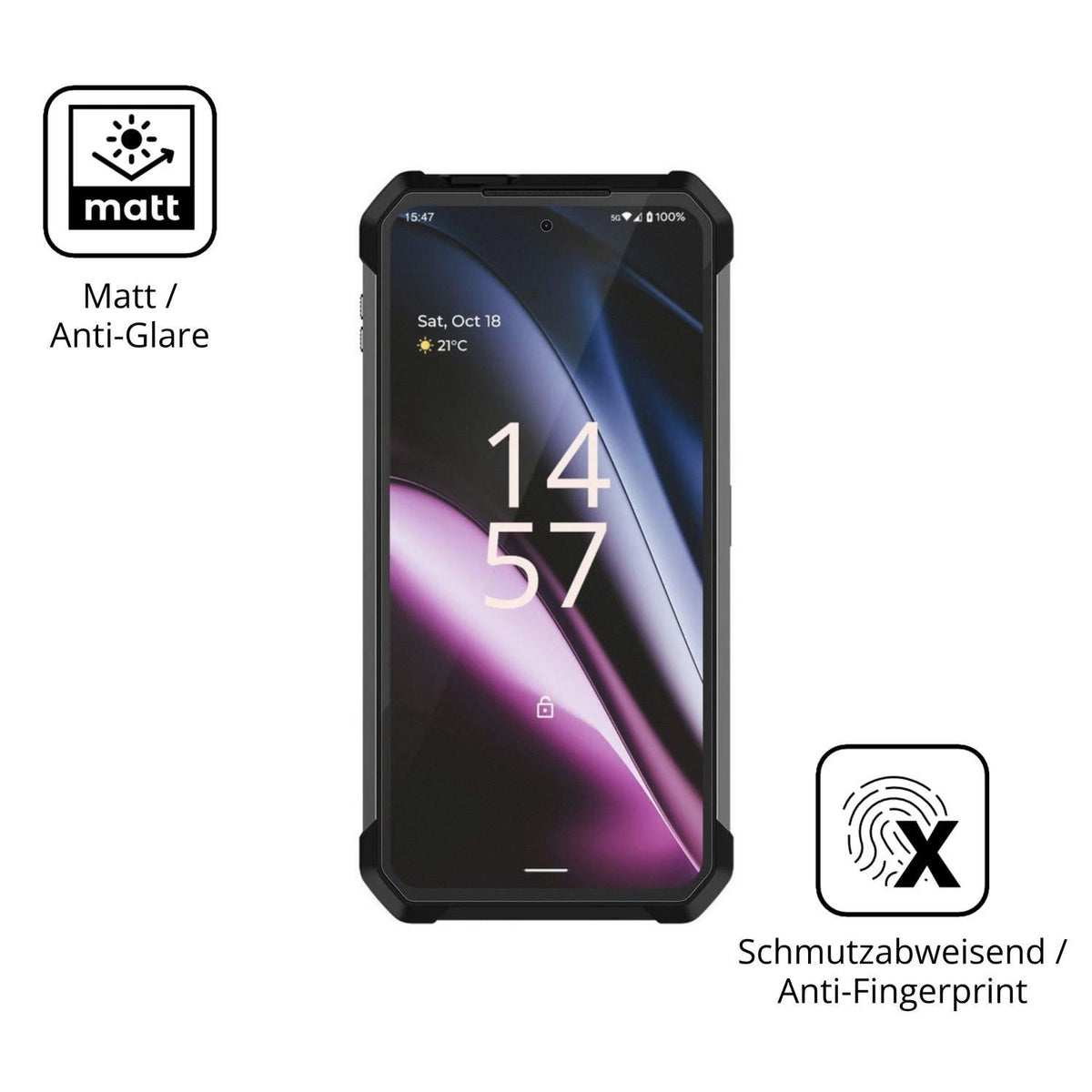 4x Schutzfolie matt für iHunt Tank 4 Pro Display-S (5)