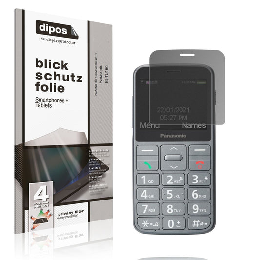 Blickschutzfolie für Panasonic KX-TU160 matt Schut (1)