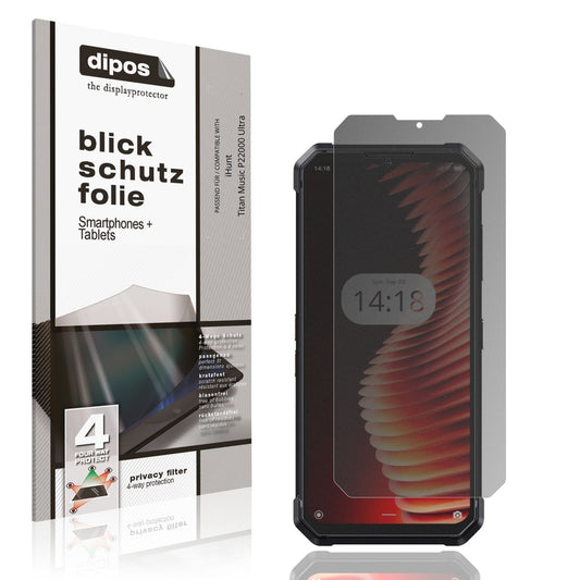Blickschutzfolie für iHunt Titan Music P22000 Ultr (1)