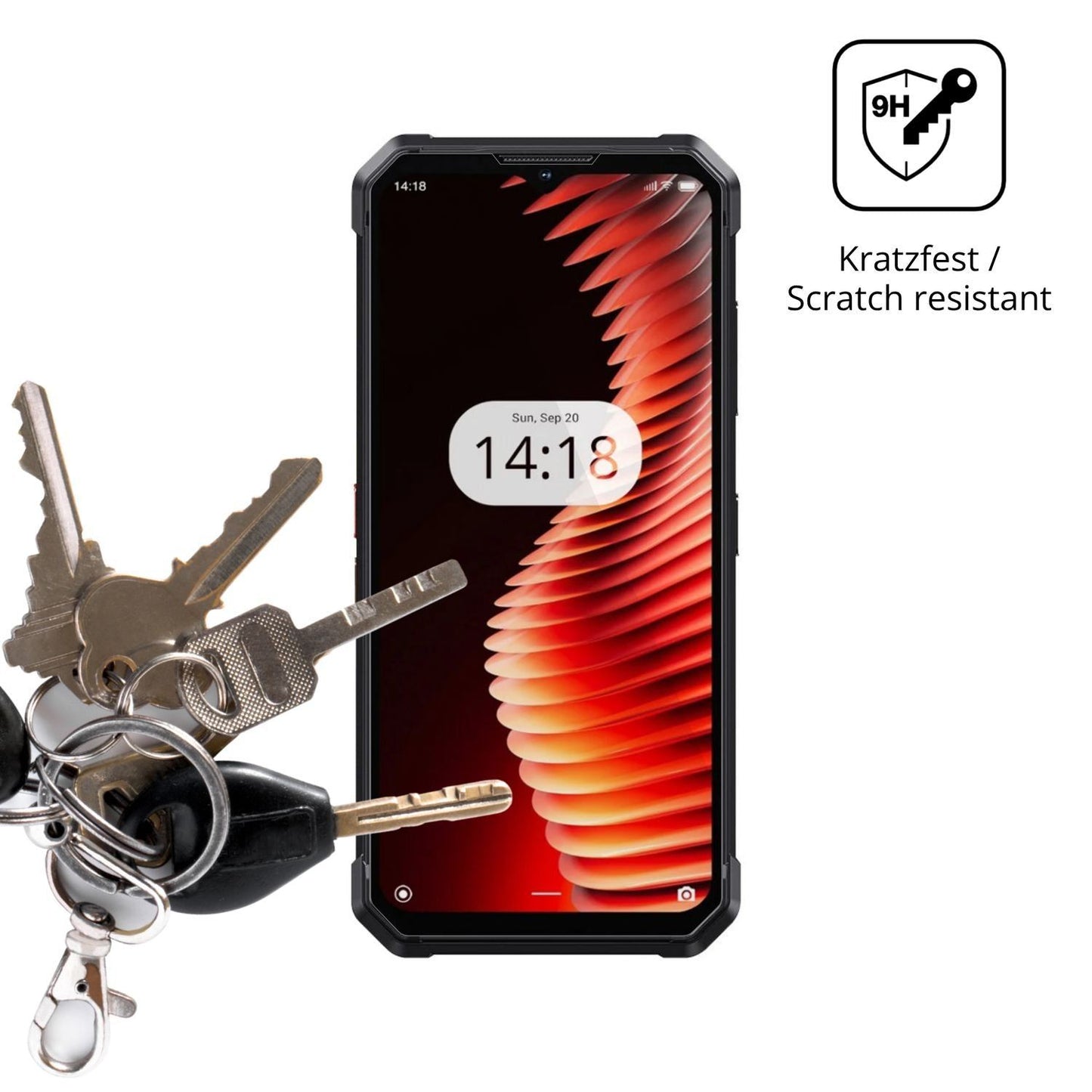 2x 9H Schutzfolie für iHunt Titan Music P22000 Ult (3)