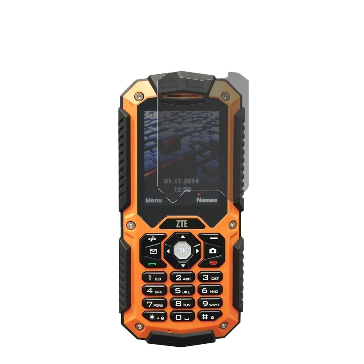 Blickschutzfolie für ZTE R28 matt Schutzfolie Priv (2)