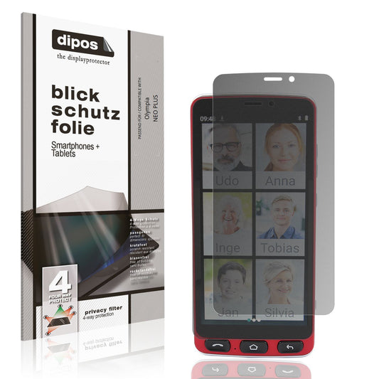 Blickschutzfolie für Olympia NEO PLUS matt Schutzf (1)