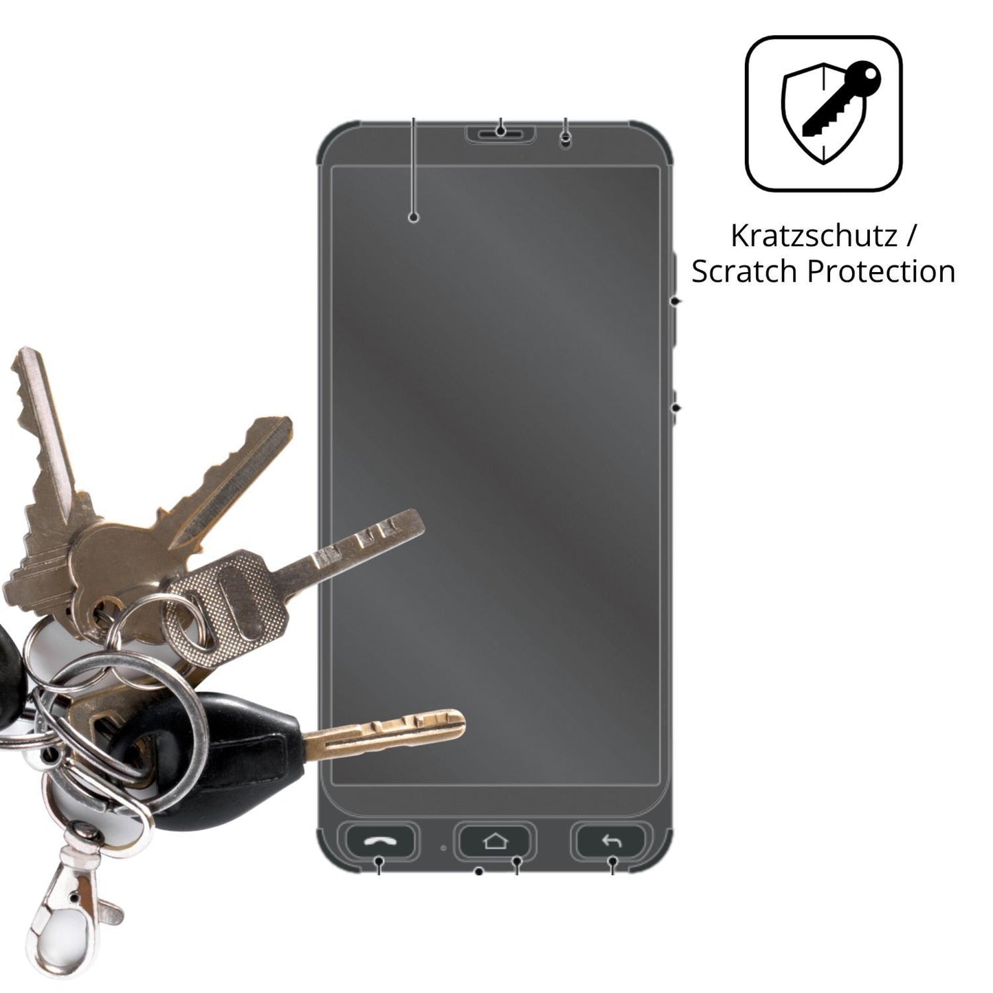 4x Schutzfolie matt für Olympia NEO Mini PLUS Disp (4)
