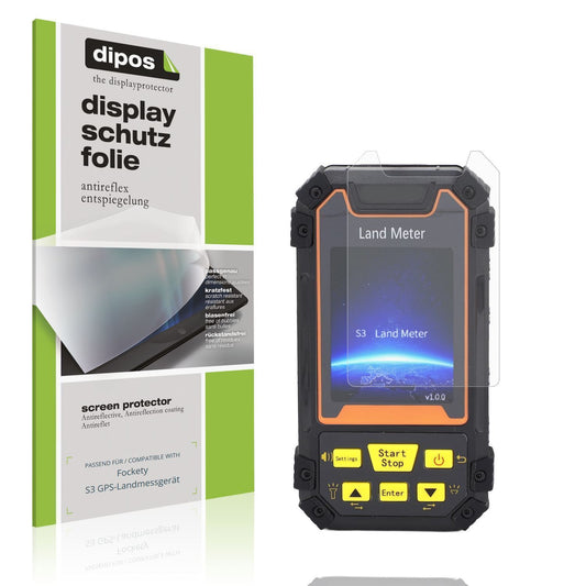 4x Schutzfolie matt für Fockety S3 GPS-Landmessger (1)