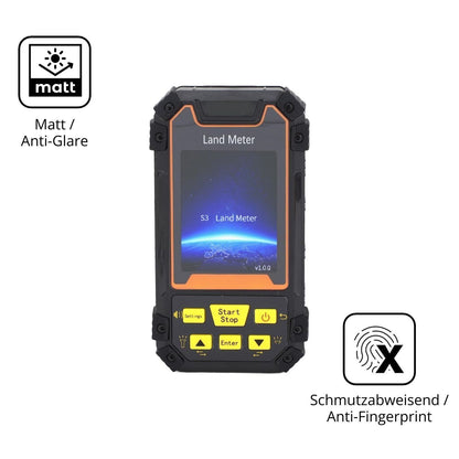 4x Schutzfolie matt für Fockety S3 GPS-Landmessger (5)