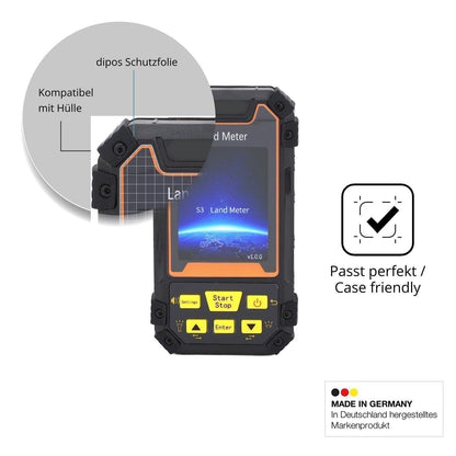 4x Schutzfolie matt für Fockety S3 GPS-Landmessger (6)