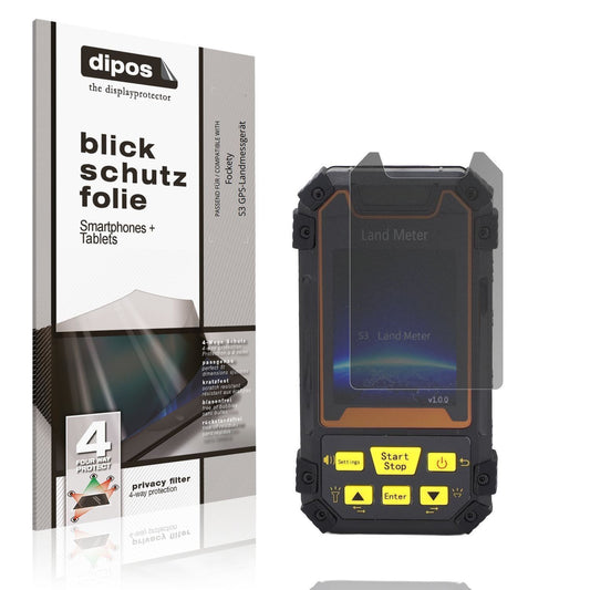 Blickschutzfolie für Fockety S3 GPS-Landmessgerät  (1)