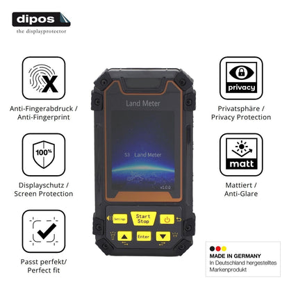 Blickschutzfolie für Fockety S3 GPS-Landmessgerät  (5)