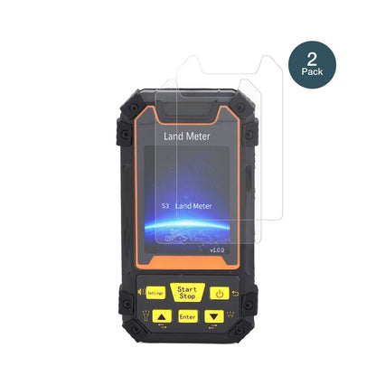 2x 9H Schutzfolie matt für Fockety S3 GPS-Landmess (2)
