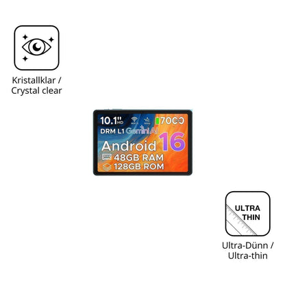 2x Schutzfolie klar für Luzglo P10 Display-Schutzf (5)