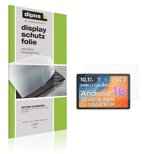 2x Schutzfolie matt für Luzglo P10 Display-Schutzf (1)