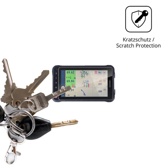2x Schutzfolie klar für Hugerock X72 Display-Schut (1)