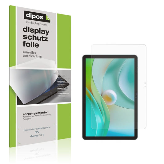 2x Schutzfolie matt für SPC Gravity 10.1 Display-S (1)