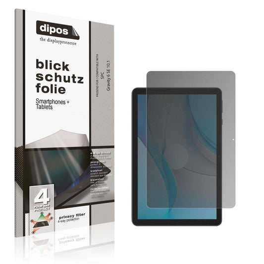 Blickschutzfolie für SPC Gravity 6 SE 10.1 matt Sc (1)