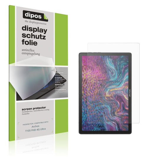 2x Schutzfolie matt für Archos T105 FHD 4G Ultra D (1)