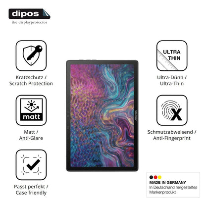 2x Schutzfolie matt für Archos T105 FHD 4G Ultra D (7)