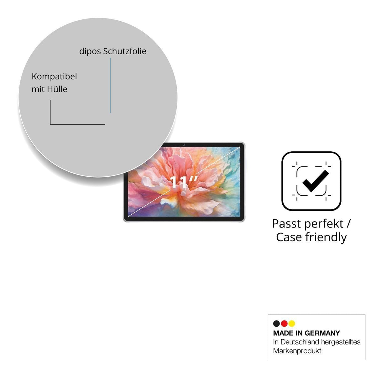 2x Schutzfolie matt für PIXGOOD M902 Display-Schut (6)