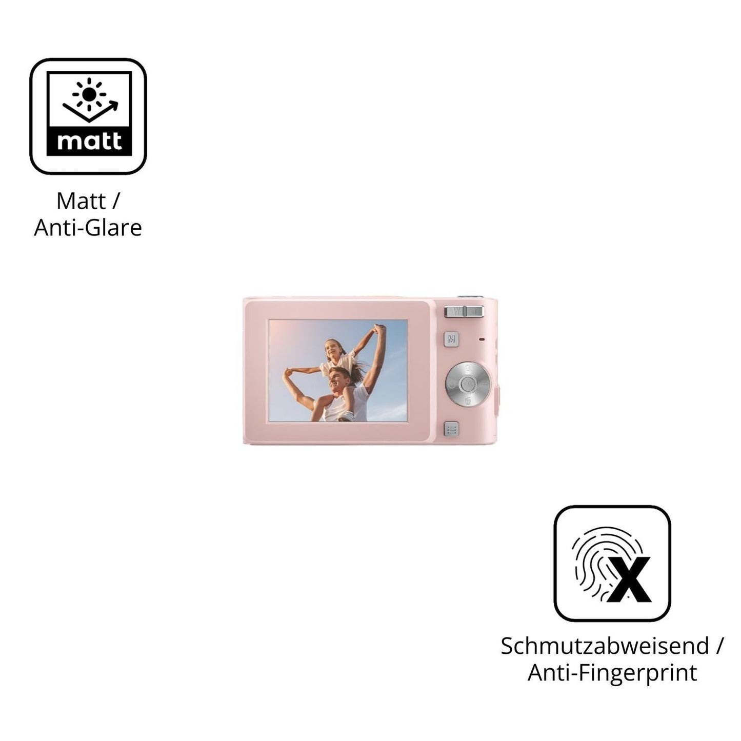 4x Schutzfolie matt für VIHBRAI ZJJ-XJ-01 Display- (5)