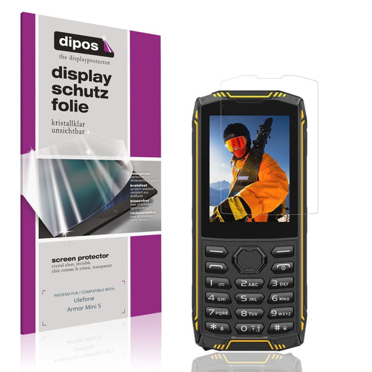 4x Schutzfolie klar für Ulefone Armor Mini 5 Displ (1)