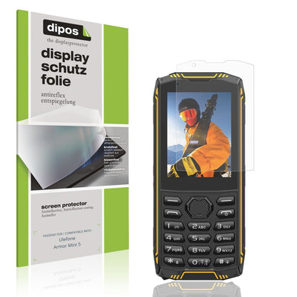 4x Schutzfolie matt für Ulefone Armor Mini 5 Displ (1)