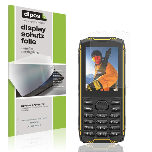 4x Schutzfolie matt für Ulefone Armor Mini 5 Displ (1)