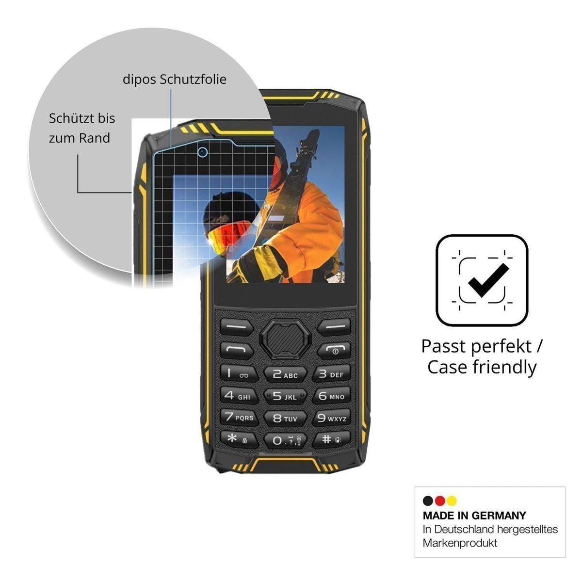 2x 9H Schutzfolie matt für Ulefone Armor Mini 5 Pa (6)