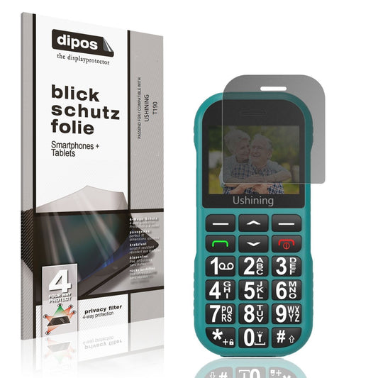 Blickschutzfolie für USHINING T190 matt Schutzfoli (1)