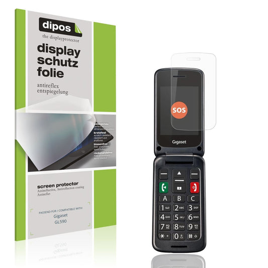 4x Schutzfolie matt für Gigaset GL590 Display-Schu (1)