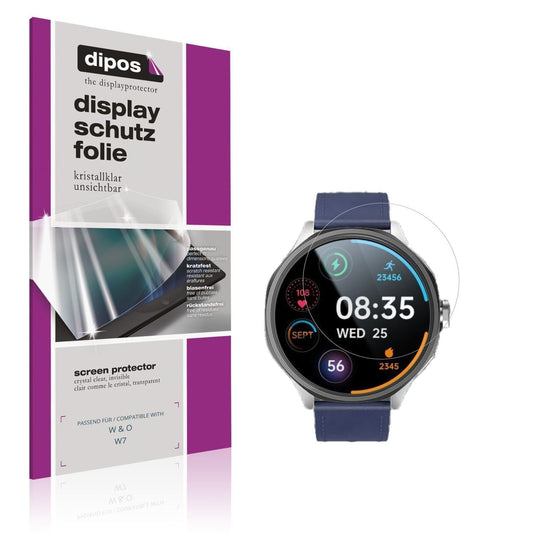 6x Schutzfolie klar für W&O W7 Display-Schutzfolie (1)