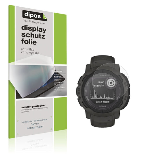 6x Schutzfolie matt für Garmin Instinct 2 Solar Di (1)