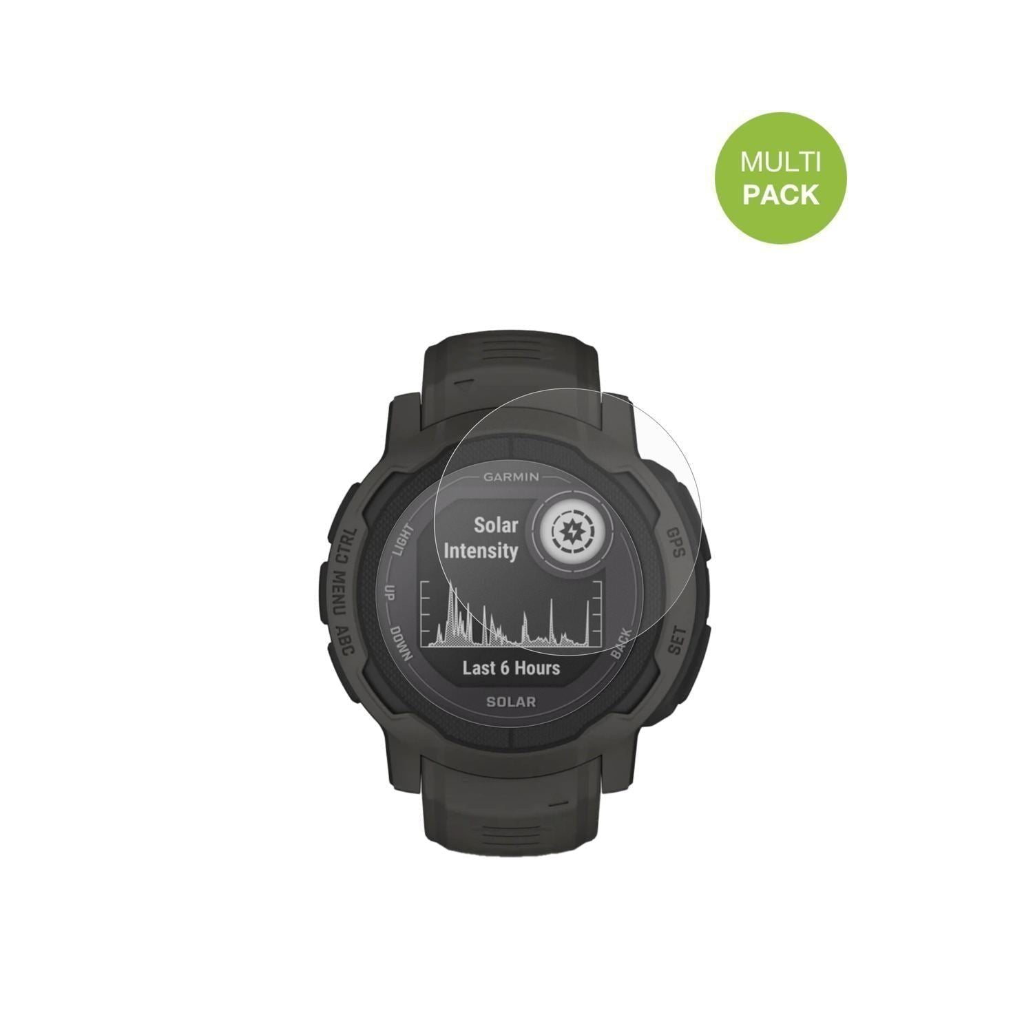 6x Schutzfolie matt für Garmin Instinct 2 Solar Di (2)