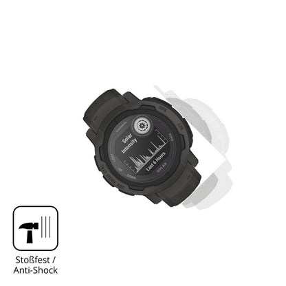 2x 9H Schutzfolie matt für Garmin Instinct 2 Solar (4)
