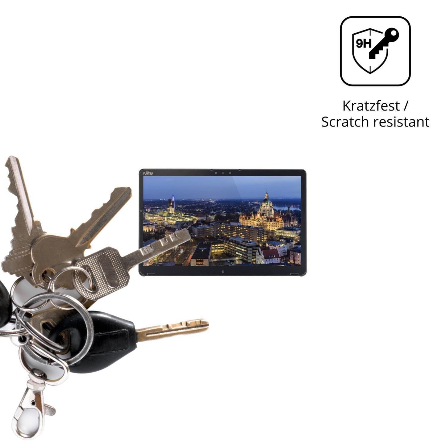 2x 9H Schutzfolie für Fujitsu Stylistic Q739 Panze (3)