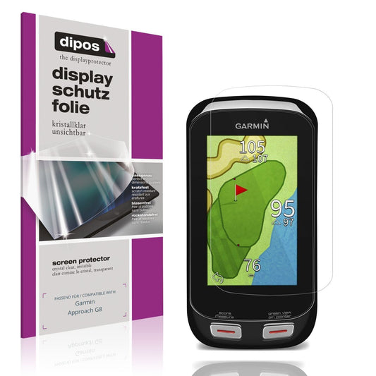 2x Schutzfolie klar für Garmin Approach G8 Display (1)