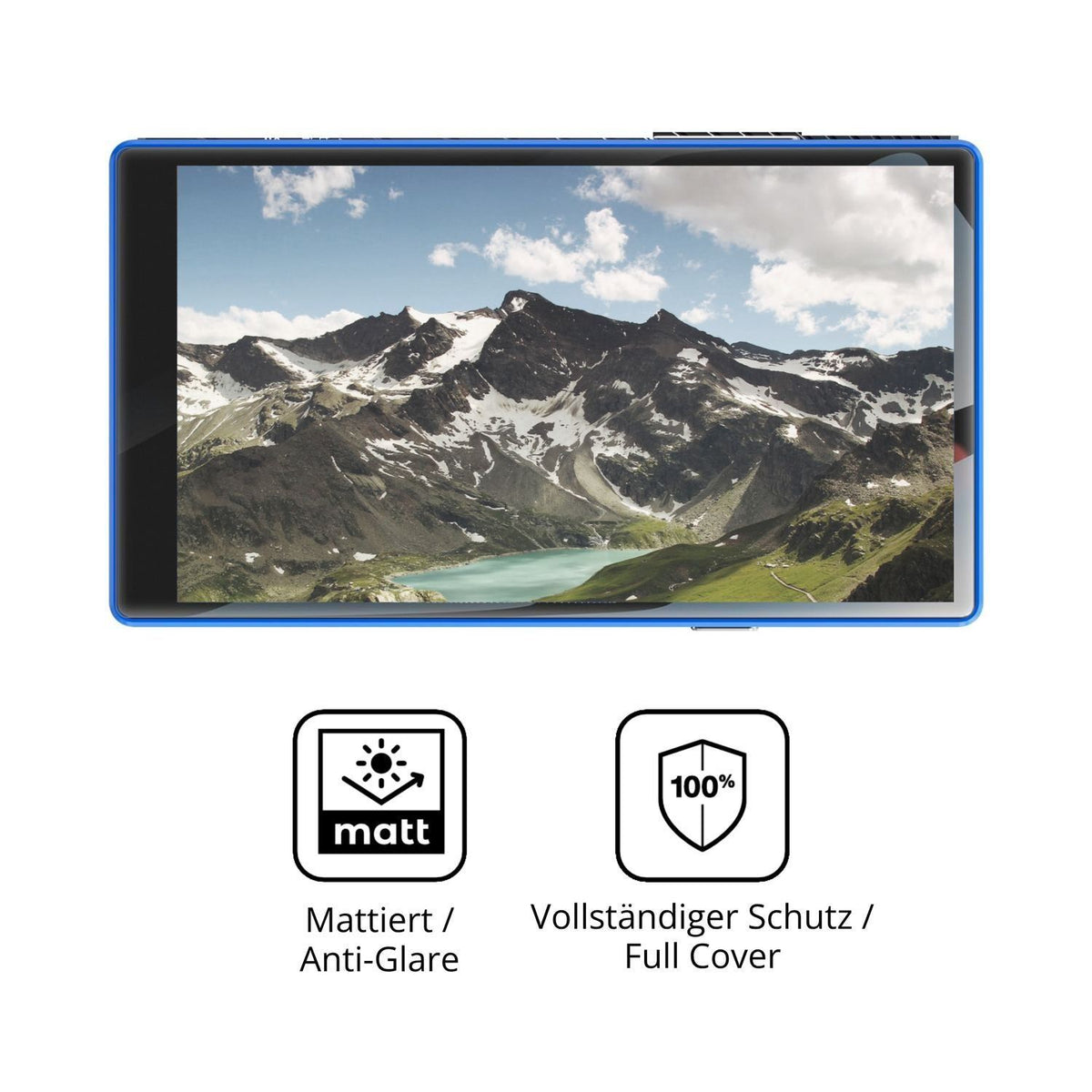 2x Full Cover Schutzfolie matt für MECHEN X52-B (5)