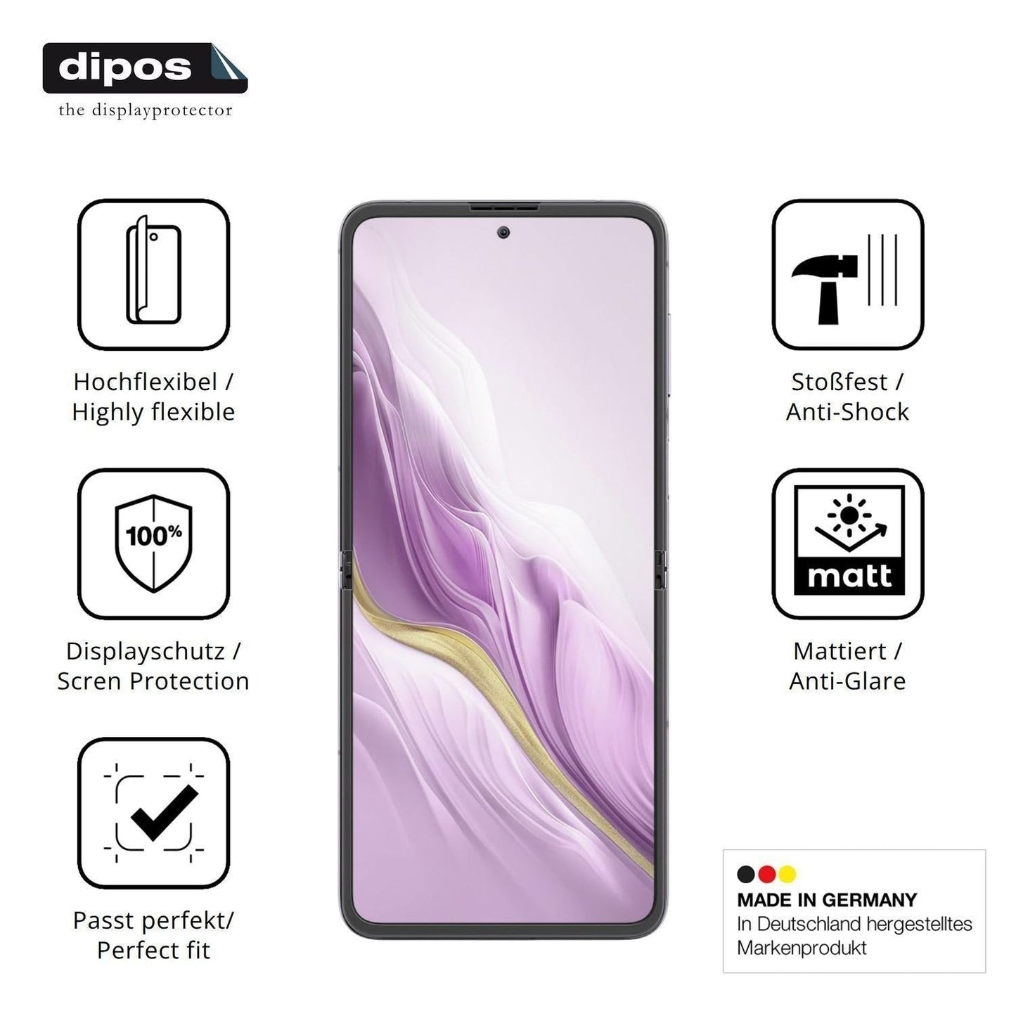 2x Full Cover Schutzfolie matt für Blackview Hero  (7)