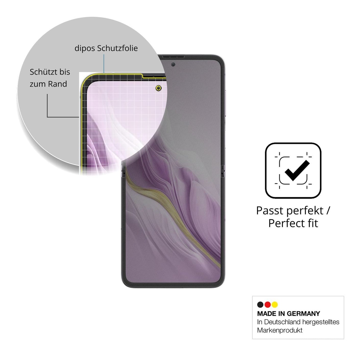 Full Cover Privacy Blickschutzfolie für Blackview  (4)