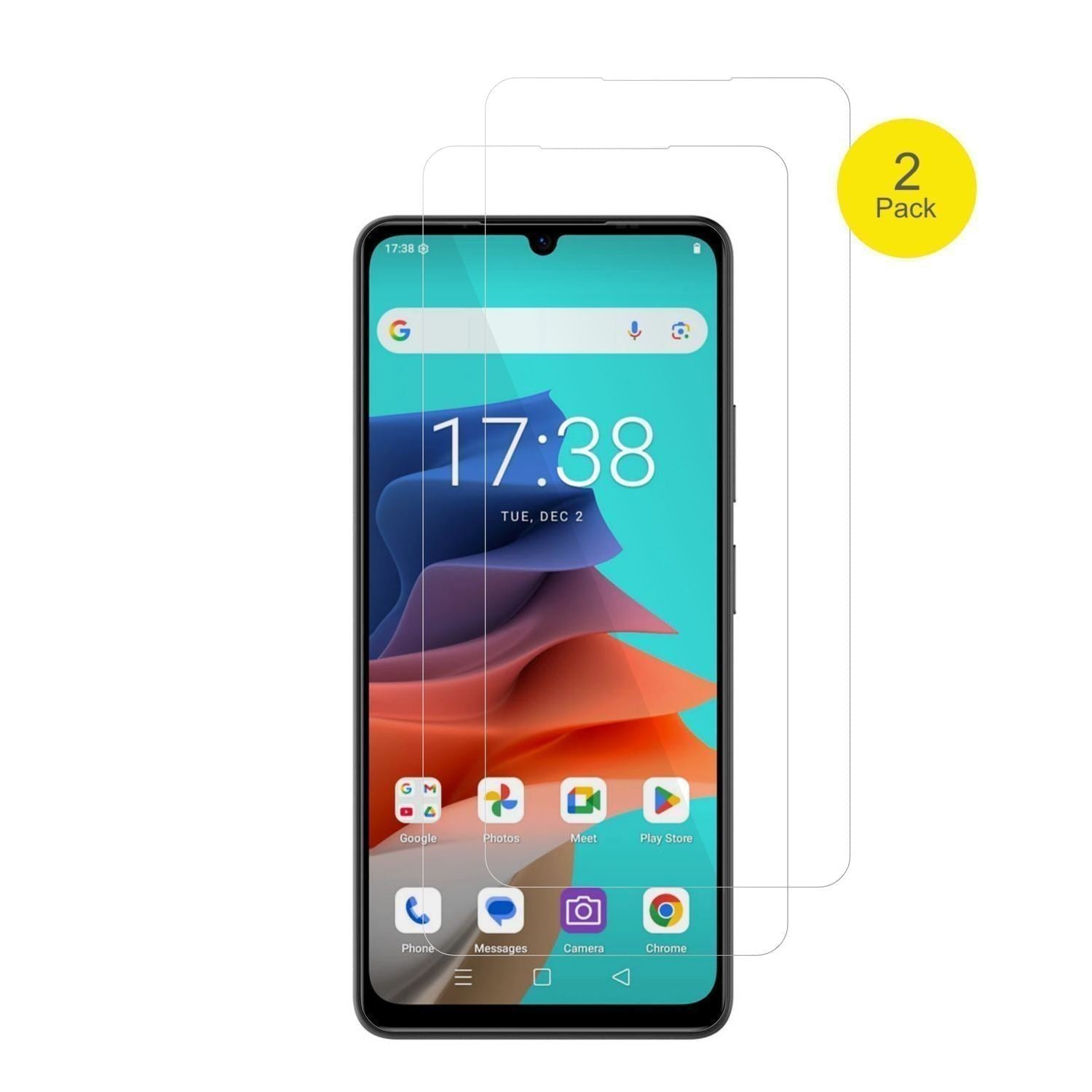 2x 3D Full Cover Schutzfolie für Philips S7210 (2)