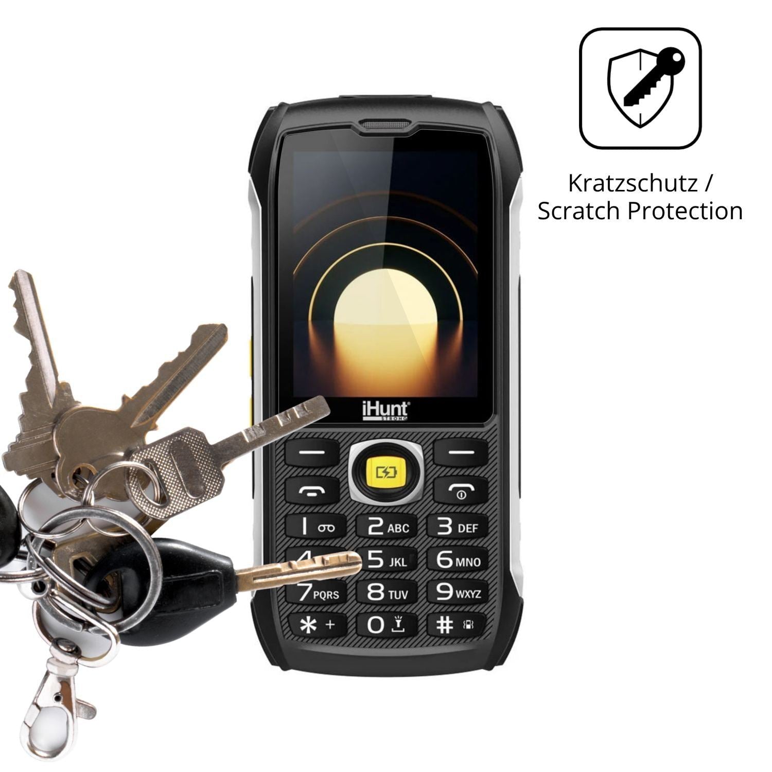 4x Schutzfolie klar für iHunt Titan Survivor 4G Di (4)