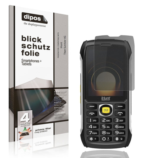 Blickschutzfolie für iHunt Titan Survivor 4G matt  (1)