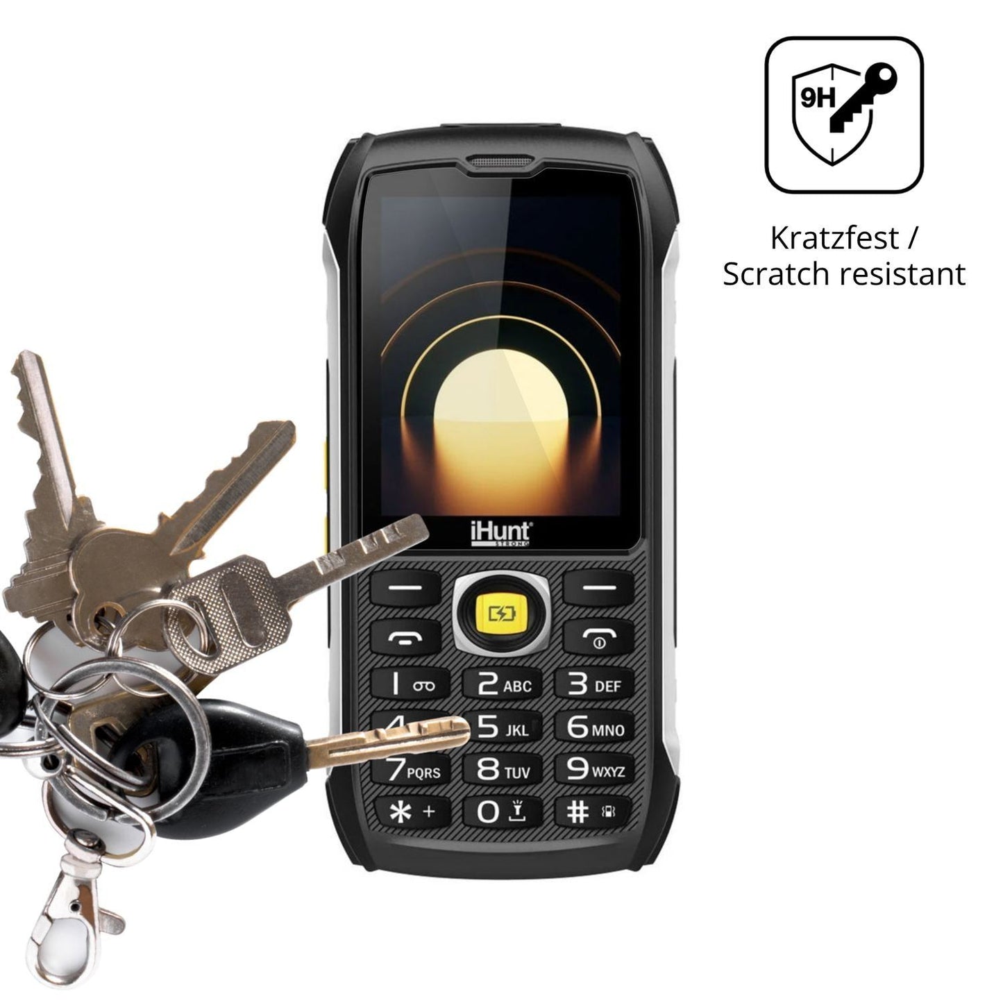 2x 9H Schutzfolie für iHunt Titan Survivor 4G Panz (3)