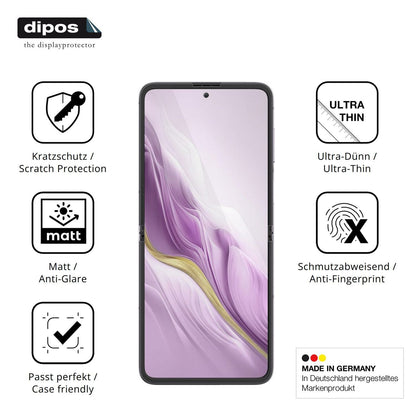 4x Schutzfolie matt für Blackview Hero 10 Aussense (7)