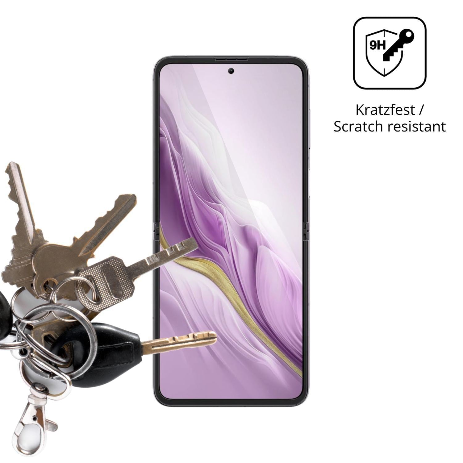 2x 9H Schutzfolie für Blackview Hero 10 Aussenseit (3)