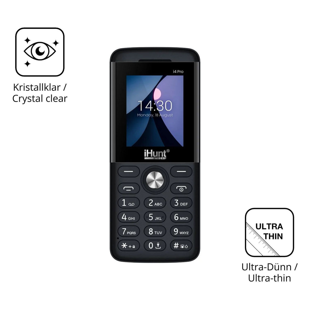 4x Schutzfolie klar für iHunt i4 Pro Display-Schut (5)