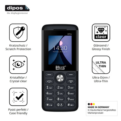 4x Schutzfolie klar für iHunt i4 Pro Display-Schut (7)