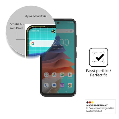 Blickschutzfolie für Philips S7221 matt Schutzfoli (4)