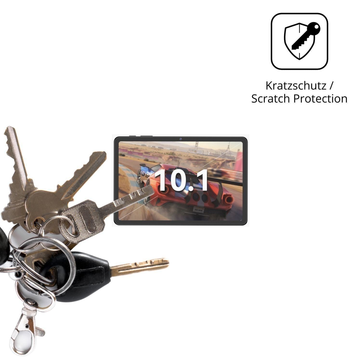 2x Schutzfolie matt für TUOHAITIME A30 Pro Display (4)